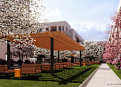 Thumbnail 43 of 43 - Courtyard Seating at Parallel Apartments, Omaha