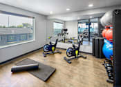 Thumbnail 15 of 39 - Gym at Centerline Apartments, Omaha, NE