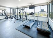 Thumbnail 14 of 39 - Fitness Center at Centerline Apartments, Omaha, NE, 68106