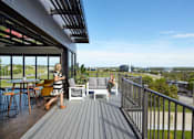 Thumbnail 12 of 39 - Apartment Deck at Centerline Apartments, Omaha, NE