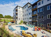 Thumbnail 4 of 39 - Building Front Elevation at Centerline Apartments, Nebraska, 68106
