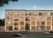 Thumbnail 16 of 16 - Residential Building Exterior at The Walter Apartments, Omaha, 68106