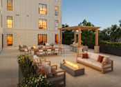 Thumbnail 7 of 16 - Private Terrace at The Walter Apartments, Omaha, Nebraska