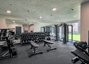 Thumbnail 26 of 43 - Spacious Gym at Parallel Apartments, Nebraska