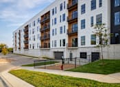 Thumbnail 35 of 43 - Outside View Of Building at Parallel Apartments, Omaha, 68106