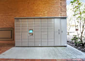 Thumbnail 25 of 30 - A grey storage unit with the word hub on the top left side.