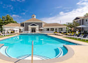 Thumbnail 2 of 38 - Swimming pool and gazebo at The Foundry Carrollton GA