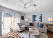 Thumbnail 13 of 25 - Bright Living Room at Lakeland East Apartments – Flowood, MS