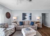 Thumbnail 14 of 25 - Spacious Living Room at Lakeland East Apartments – Flowood, MS