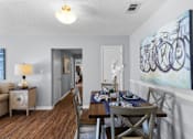 Thumbnail 16 of 25 - Cozy Dining Area at Lakeland East Apartments – Flowood, MS