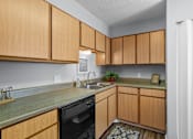 Thumbnail 2 of 25 - Modern Kitchen at Lakeland East Apartments – Flowood, MS