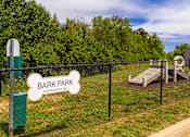 Thumbnail 15 of 39 - A sign that says Bark Park for residents only.