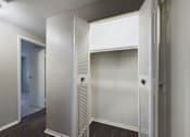 Thumbnail 22 of 22 - A white door with a handle is open.
