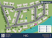 Thumbnail 22 of 22 - A map of Southwind Apartments showing the layout of the buildings and amenities.