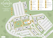 Thumbnail 39 of 40 - A map of The Foundry, a living community in Georgia.