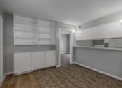 Thumbnail 4 of 31 - Kitchen with Cabinets at Lifestyle Apartments at Syracuse, Syracuse, New York