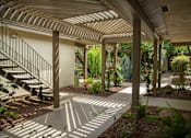 Thumbnail 18 of 22 - Abby Creek covered patio area at Abby Creek Apartments, Carmichael, 95608 