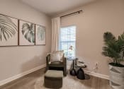 Thumbnail 37 of 57 - small room with a chair and
