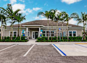 Thumbnail 2 of 94 - exterior view of Vantage Apartments clubhouse in cape coral, fl