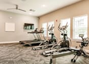 Thumbnail 31 of 94 - treadmills and ellipticals at Vantage Luxury Apartments in  Cape Coral, FL