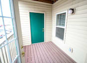 Thumbnail 15 of 17 - Balcony at Canterbury House Newburgh Apartments in Newburgh, IN