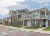 Thumbnail 25 of 25 - Exterior view at the Crossing at Grove City Apartments in Grove City, OH