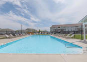 Thumbnail 9 of 25 - The swimming pool at the Crossing at Grove City apartments in grove city ohio