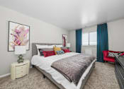 Thumbnail 4 of 16 - Gorgeous Bedroom at Whitcomb Terrace Apartments, Merrillville, IN, 46410