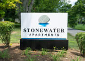 Thumbnail 1 of 28 - a sign that says stonewater apartments at Stonewater Apartments, Louisville, KY