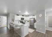 Thumbnail 5 of 25 - Gourmet Kitchen at Rivers Edge Apartments, Wisconsin, 53186