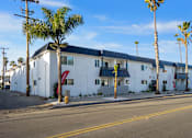 Thumbnail 38 of 64 - Building exterior at Ocean Breeze Terrace Apartment, Huntington Beach