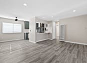 Thumbnail 2 of 11 - Unfurnished Living Area at 316 Beach Apartments, Huntington Beach