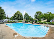 Thumbnail 17 of 28 - A pool with a no diving sign in the foreground.