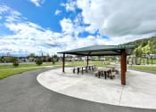 Thumbnail 44 of 46 - Park with shaded sitting at Thrive at Green Mountain, Camas, WA, Washington