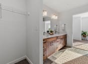 Thumbnail 38 of 46 - Bathroom With Extra Storage and shelfing at Thrive at Green Mountain, Camas, 98607