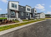 Thumbnail 27 of 46 - Exterior view of building with a street in front at Thrive at Green Mountain, Camas