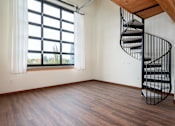 Thumbnail 8 of 27 - Spiral staircase in a room at Atomic Orchard Experiment, Portland, 97232