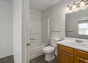 Thumbnail 11 of 26 - Bathroom With Extra Storage at Greens of Concord, Concord, NC, North Carolina