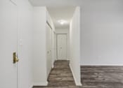 Thumbnail 9 of 82 - Hallway with spacious closets for extra storage at Trillium in Fairfax, VA