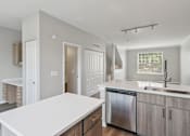 Thumbnail 4 of 48 - Davey Two Bedroom Townhome - open concept 1st floor living area