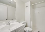 Thumbnail 16 of 82 - Bright bathroom at Trillium in Fairfax, VA