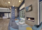 Thumbnail 29 of 61 - Newly renovated clubhouse sitting area