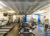 Thumbnail 19 of 30 - Fitness center at Bridgeyard Apartments in Alexandria, VA