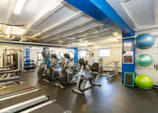 Thumbnail 20 of 30 - Fitness center at Bridgeyard Apartments in Alexandria, VA