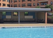 Thumbnail 14 of 30 - Pool deck pavilion at Bridgeyard in Alexandria, VA