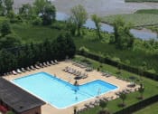 Thumbnail 16 of 30 - Swimming Pool right on the Potomac at Bridgeyard in Alexandria, VA