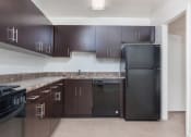 Thumbnail 55 of 82 - PREMIER upgraded kitchen space with all-black appliances at Trillium Apartments, Fairfax, VA, 22031