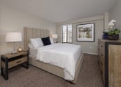 Thumbnail 28 of 82 - PLATINUM upgrade spacious bedroom with a large window at Trillium Apartments, Fairfax, Virginia