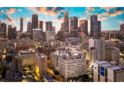 Thumbnail 11 of 18 - a view of the city at dusk