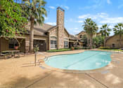Thumbnail 8 of 34 - Lovely pool deck at Stonehaven Apartments in Houston, TX
